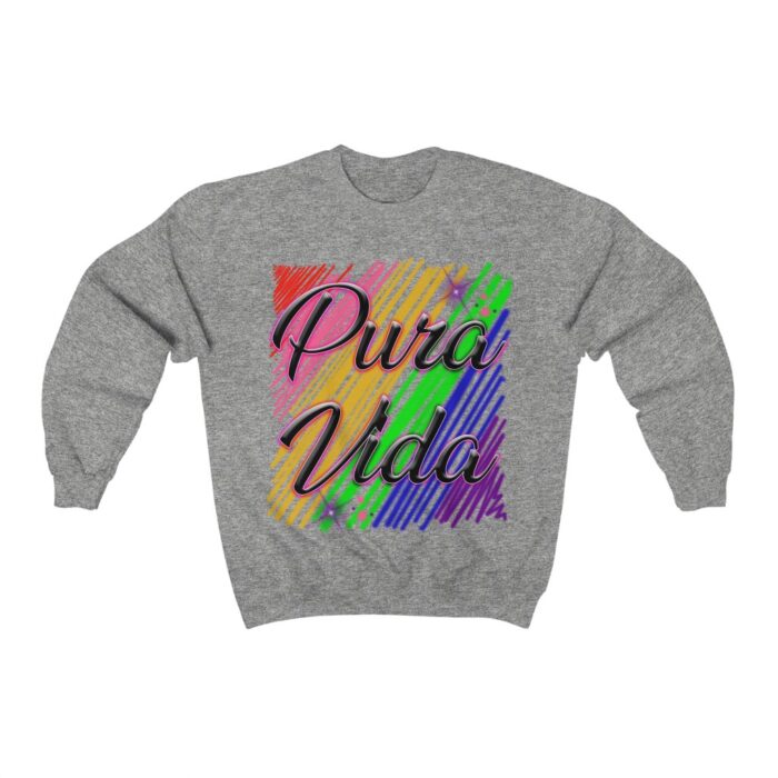 Pura Vida Graffiti Crewneck Sweatshirt