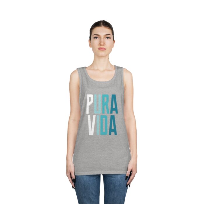 Unisex Heavy Cotton Tank Top - Image 3