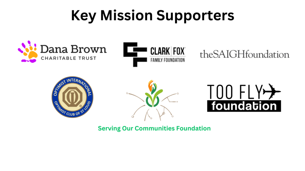 Show Me The World Project Key Mission Supporters