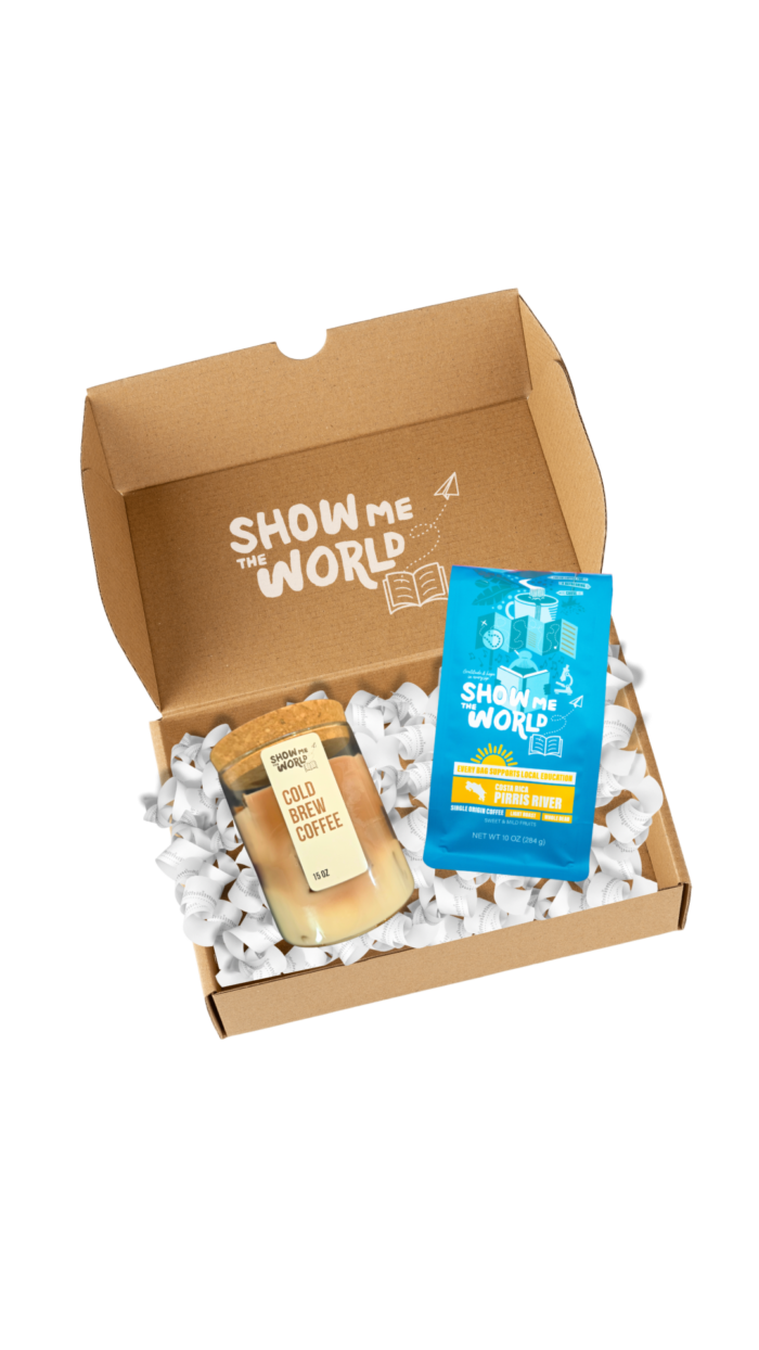 Cold Brew Coffee Candle & Costa Rica Light Roast Coffee