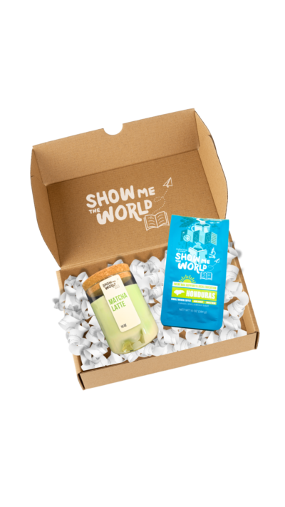 Matcha Latte Candle & Honduras Coffee Bundle