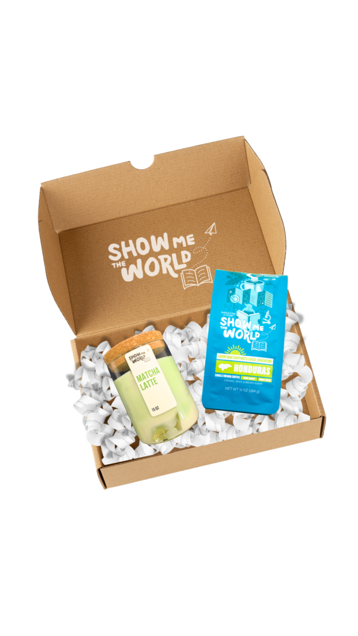 Matcha Latte Candle & Honduras Coffee Bundle